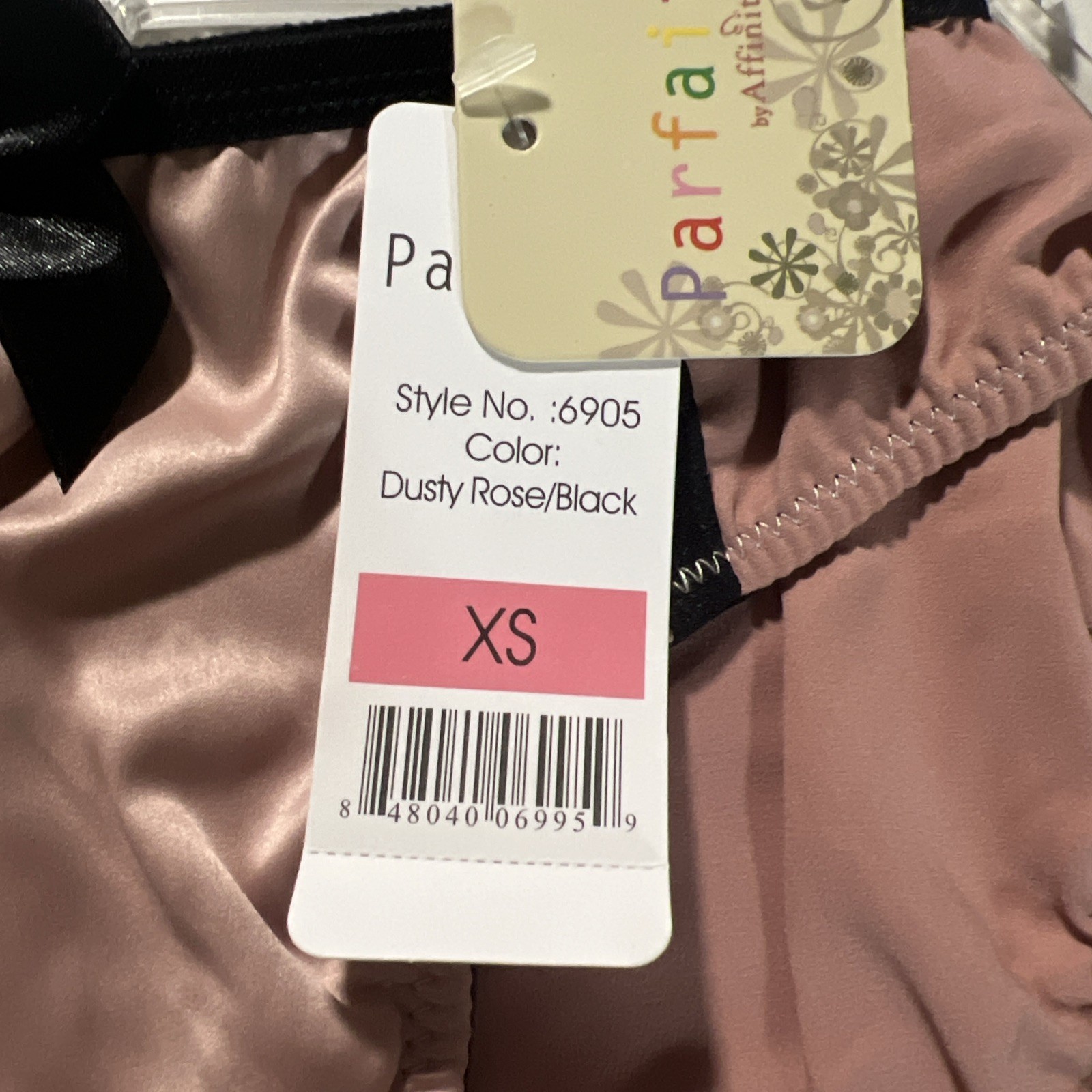Parfait Affinitas Dusty Rose Size XS Charlotte Bikini Panty 6905