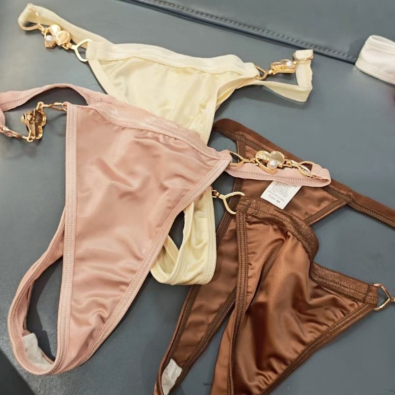 6 Pack Lot Sexy Womens Satin Panties Thongs Bikinis Underwear Lingeries Briefs