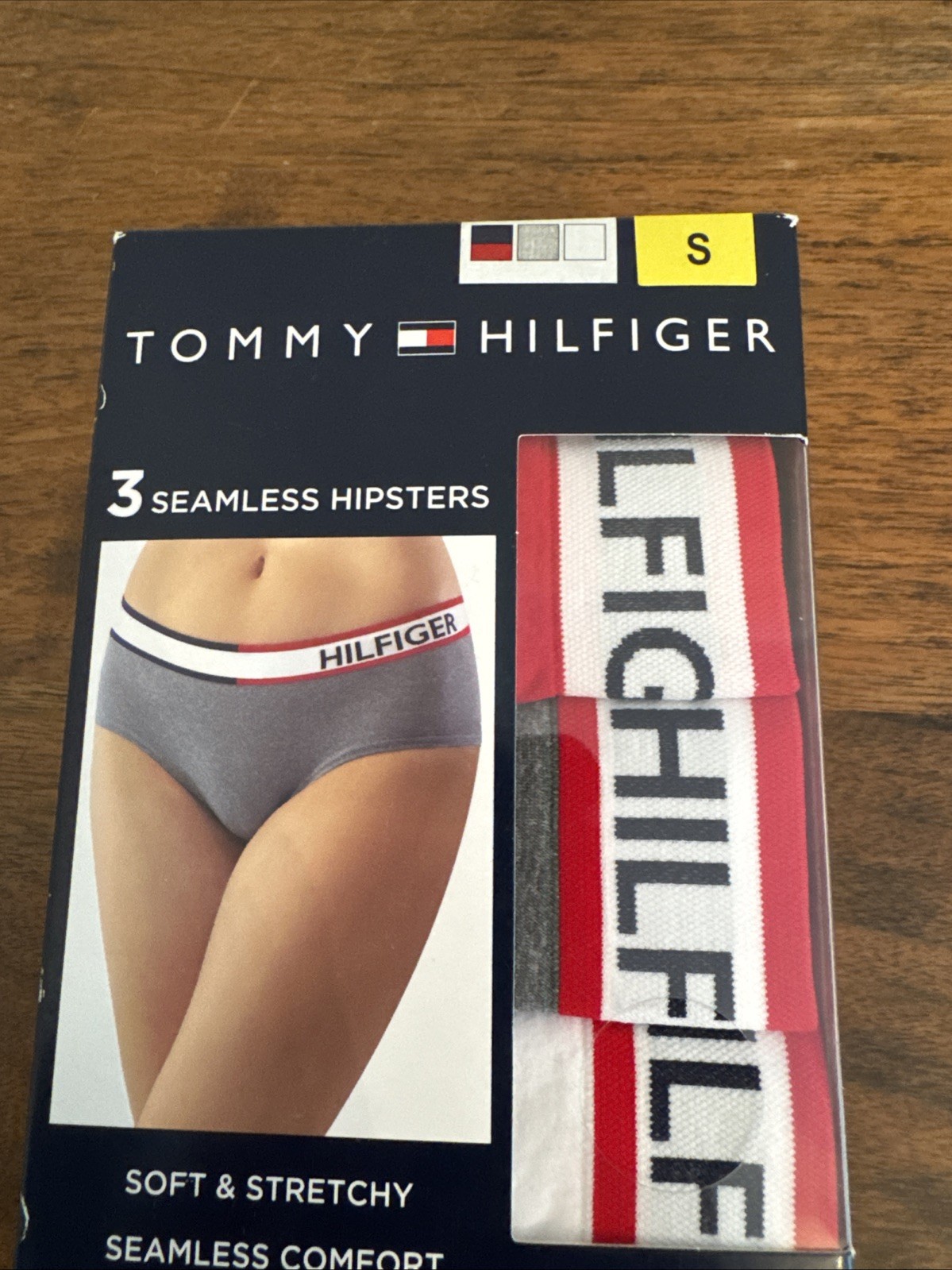Tommy Hilfiger ~ 3 Pair Women’s Hipster Underwear Panties Size Small
