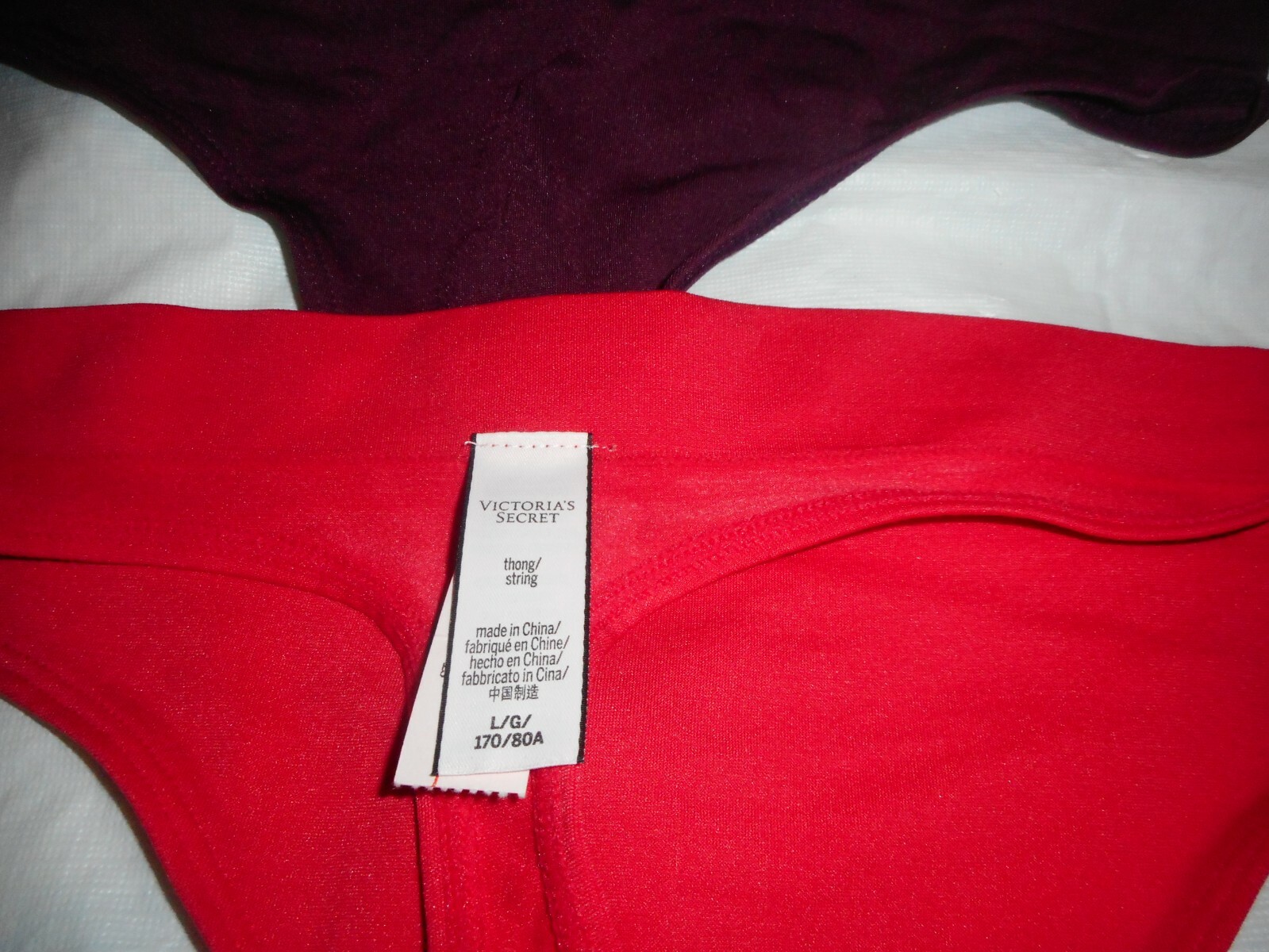 Victoria’s Secret Pink Thong & Bikini Hipster panty M & XS & Large multicolor