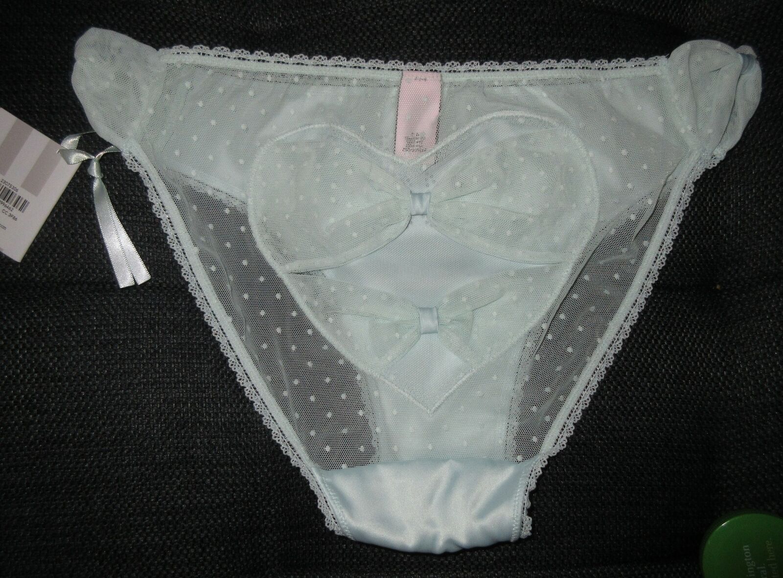 2016 Collection ~ VICTORIA’S SECRET Baby Blue BRIDE Bikini Panty NWT! ~ Small