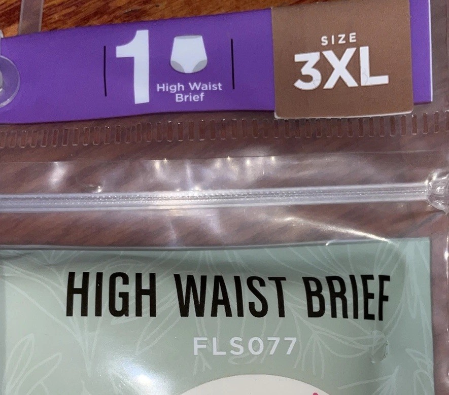 Womens Brief Panty Maidenform Flexees Beige Firm High Waist Size 3XL