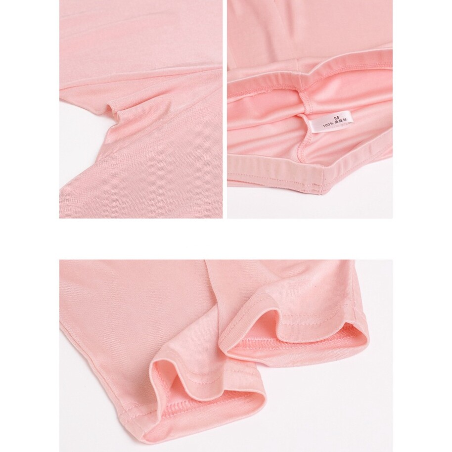Lady Knitted Silk Thermal Pants Long Johns Bottom Base Layer Underwear Lingerie