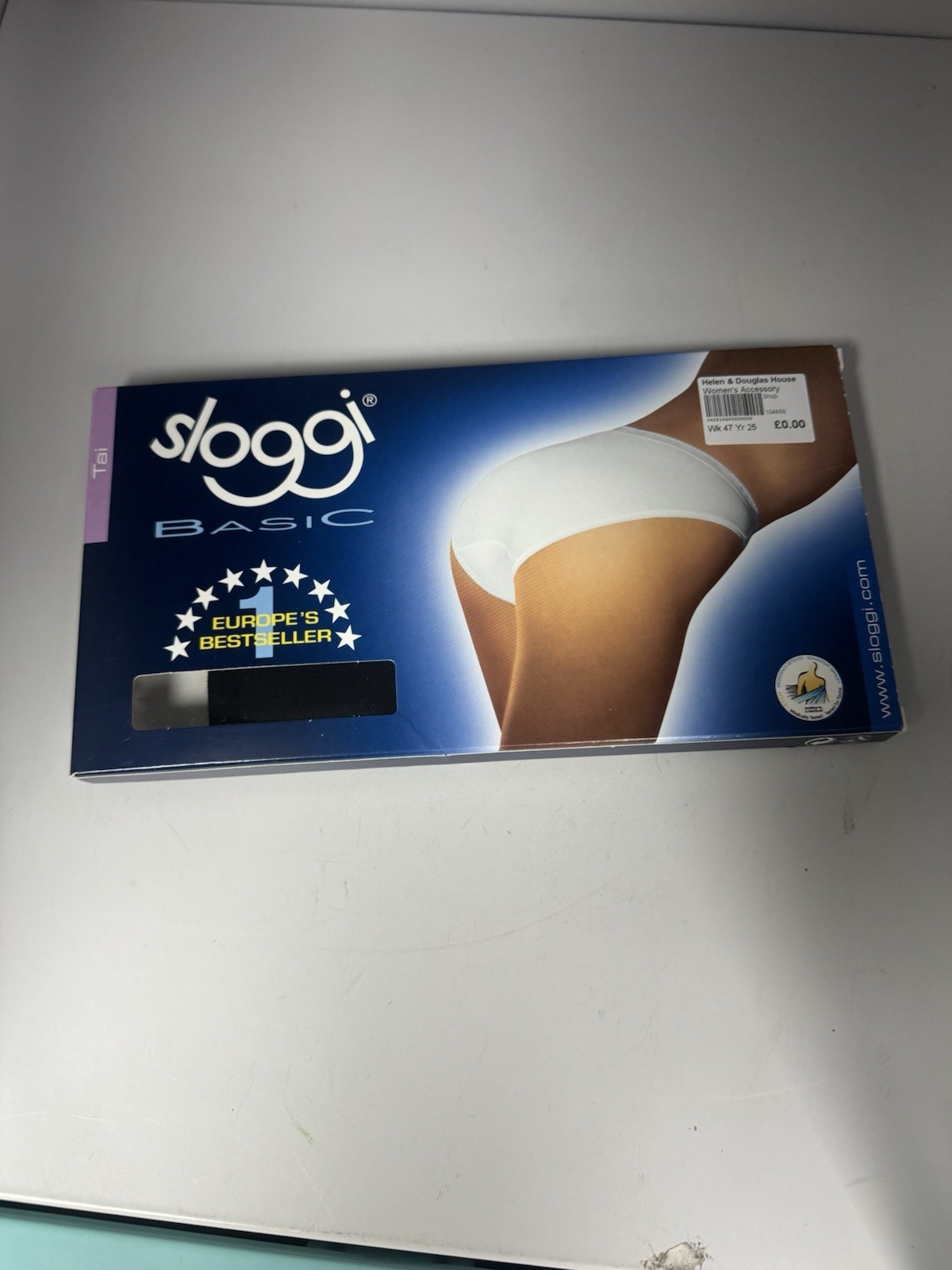 Sloggi Basic Tai briefs made of a 95% cotton and 5% elastane blend.