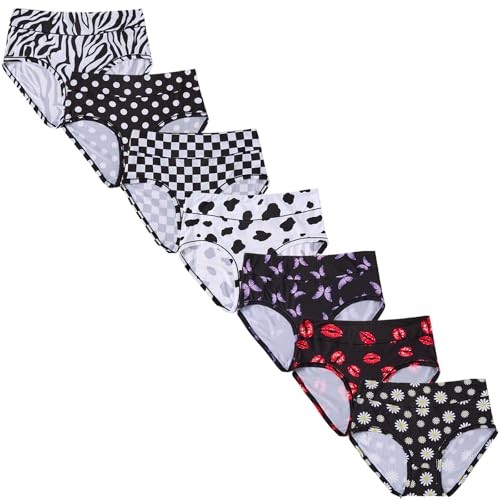 Women’s Underwear Plus Size Briefs XL-5XL High Waisted 4X-Large Hbxl 7pcs