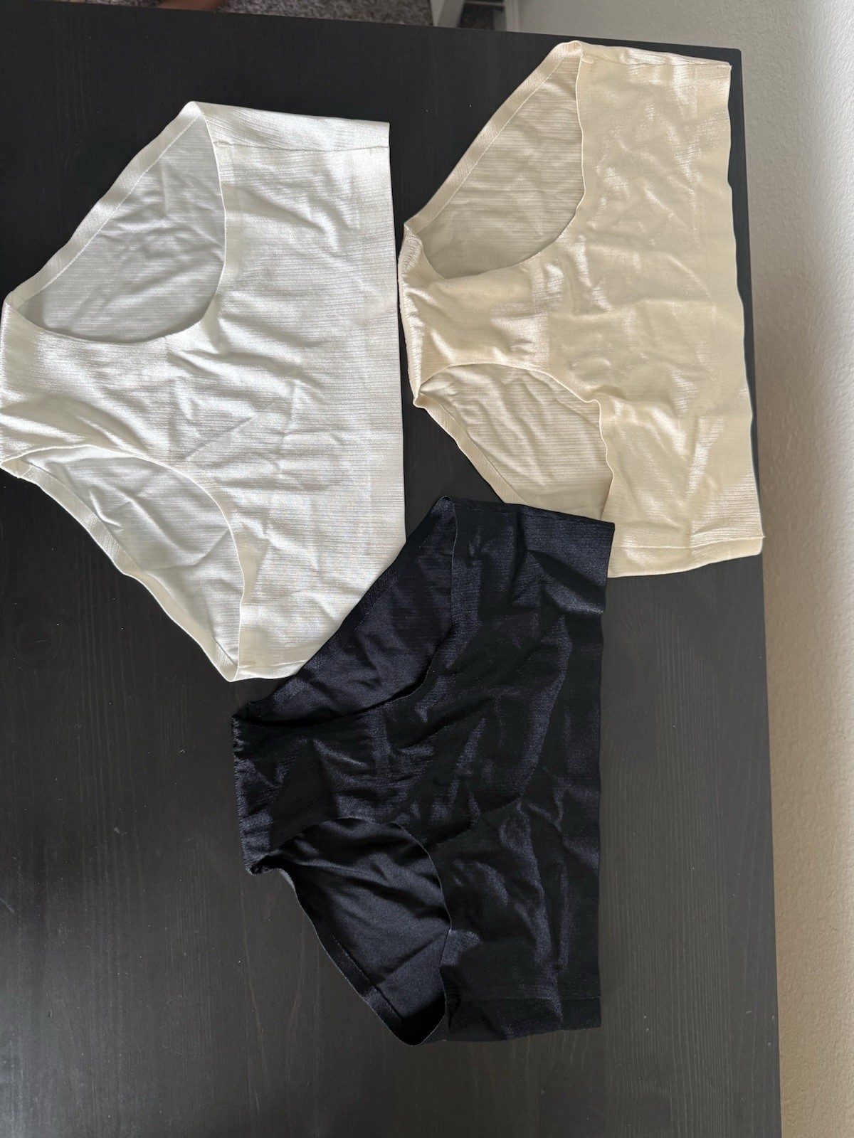 New Laundry By Shells shall Nylon Spandex Woman Underwear Black White Beige