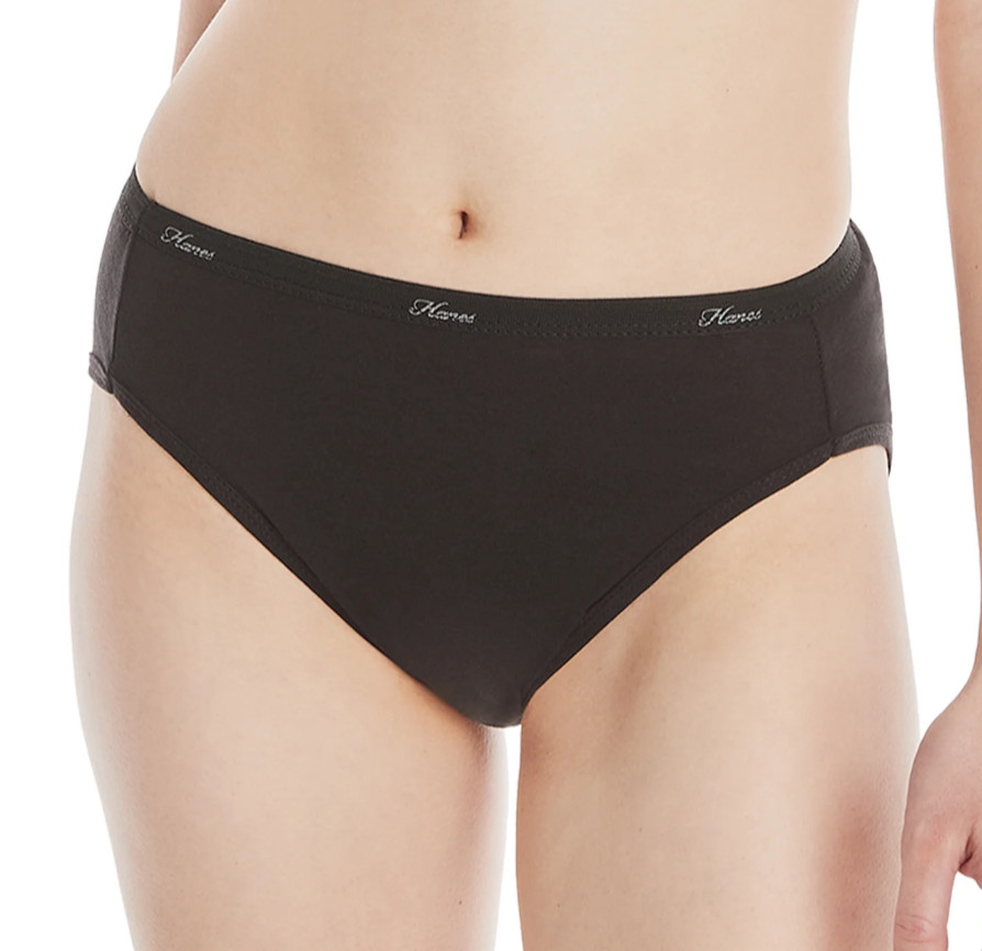 Womens Hanes Cotton 2 PACK You Choose Style-Bikinis Briefs Hi-Cut & Sz: 6-10
