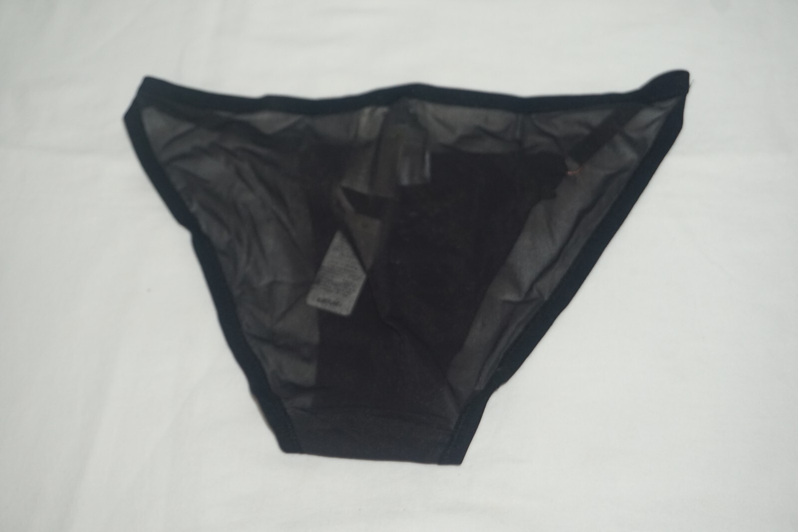 NWT WOMENS AMERICAN EAGLE AERIE BLACK LACE APPLIQUE BIKINI SIZE EXTRA LARGE