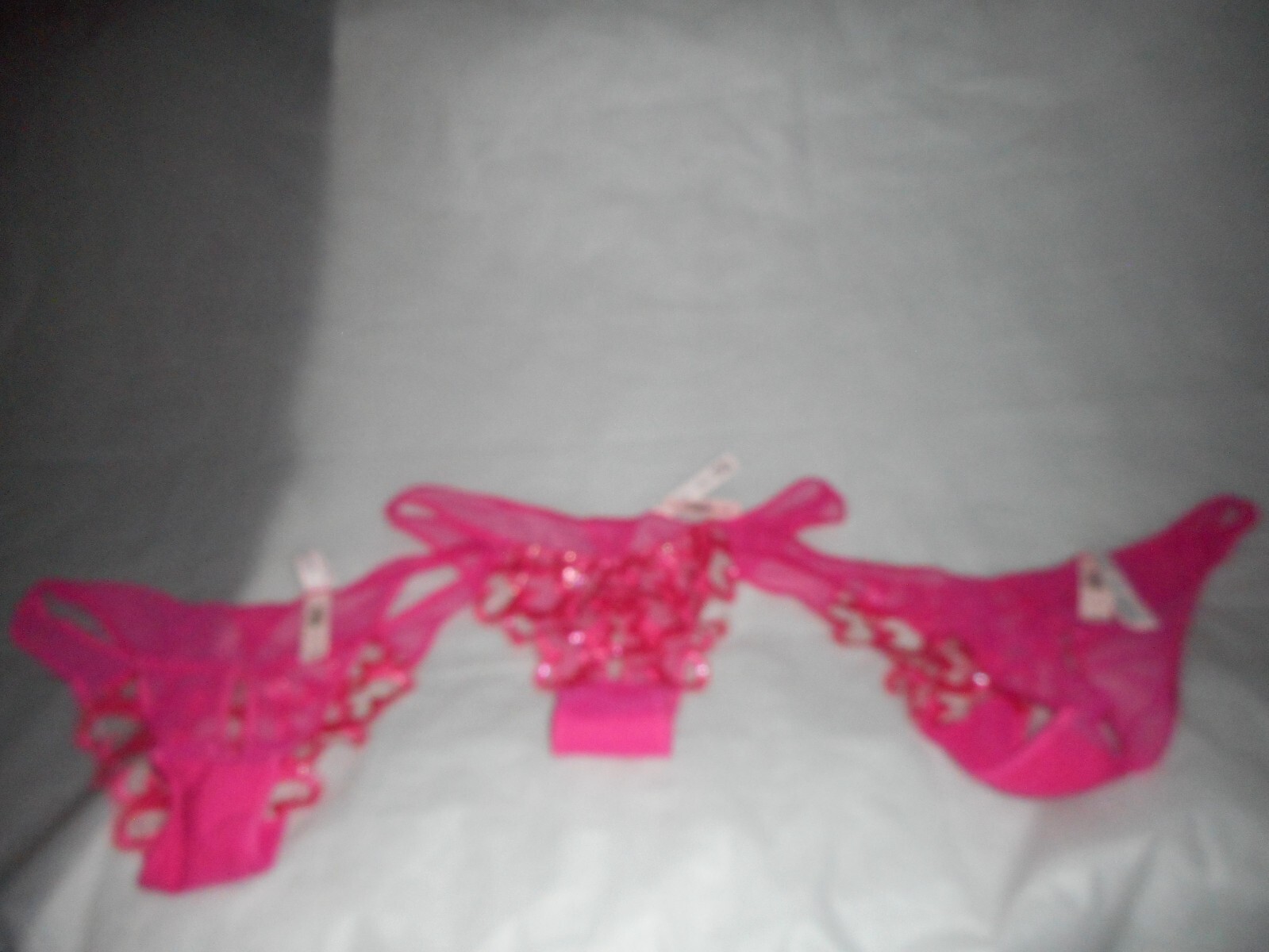 Victoria’s Secret Dream Angels Brazilian Slip Pink Panty Large & Medium