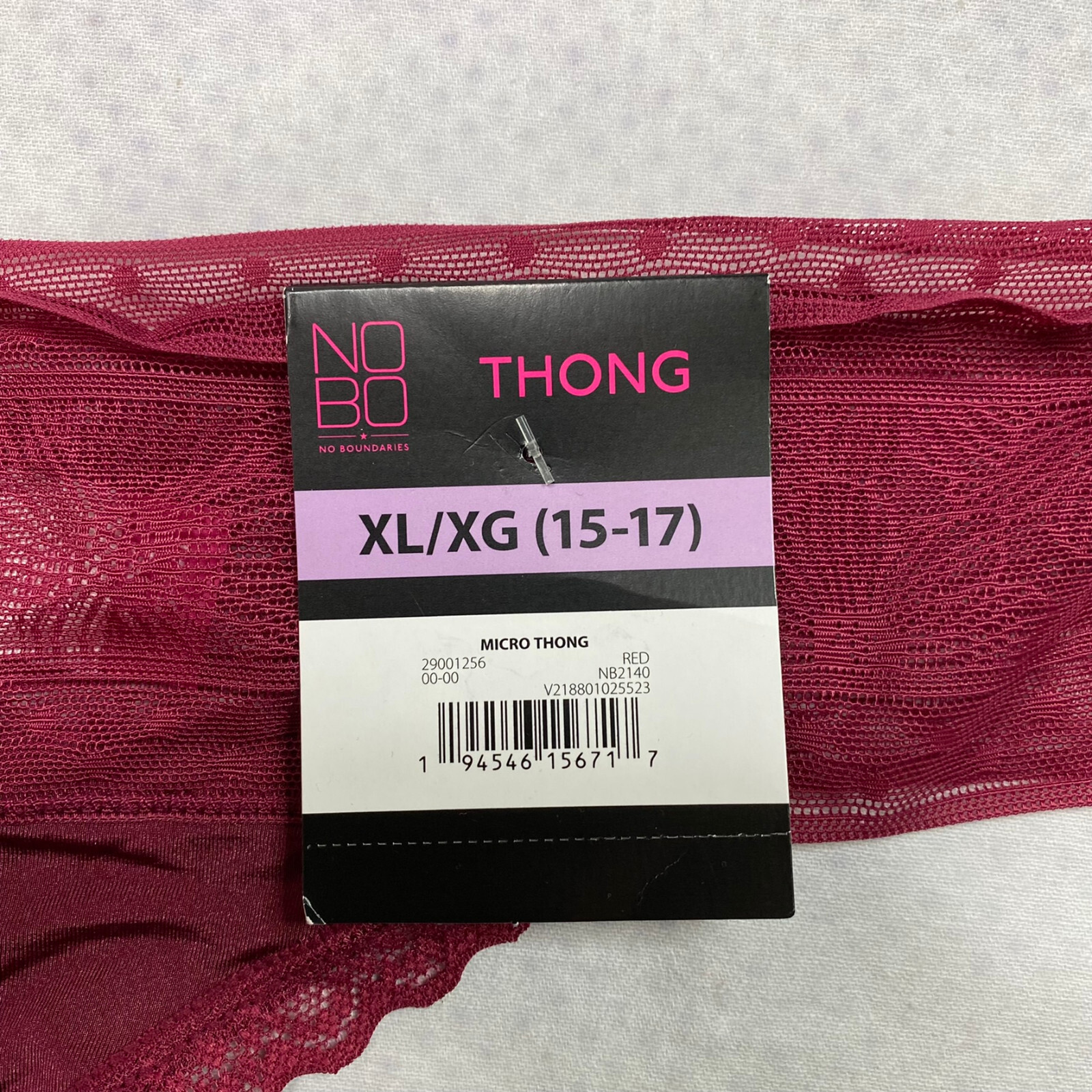 No Boundaries Juniors Thongs Underwear sz XL sz 15 – 17 Multicolor 3 Pack NEW