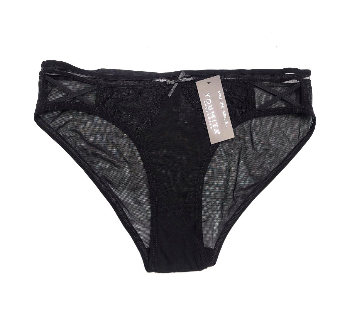 Youmita Stretch Mesh Soft Elastic Band Comfort Bikini Sexy Panties Underwears