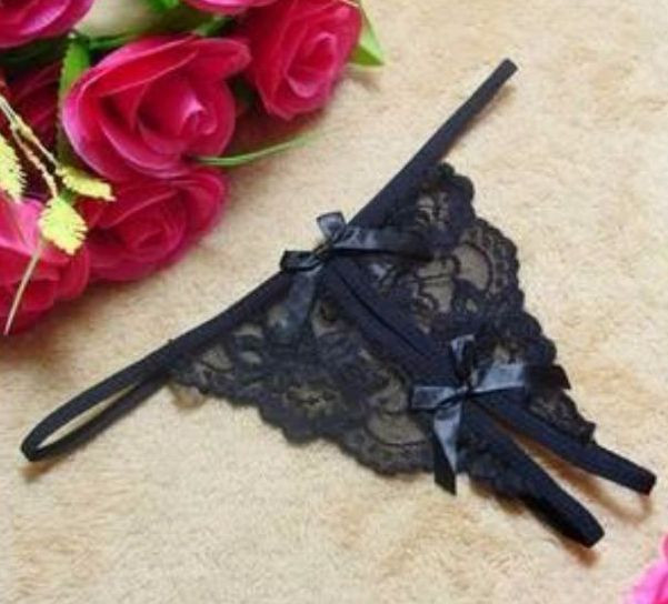 4pc Crotchless Panties Ultra Thin G-String Thong *🆓 Shipping*