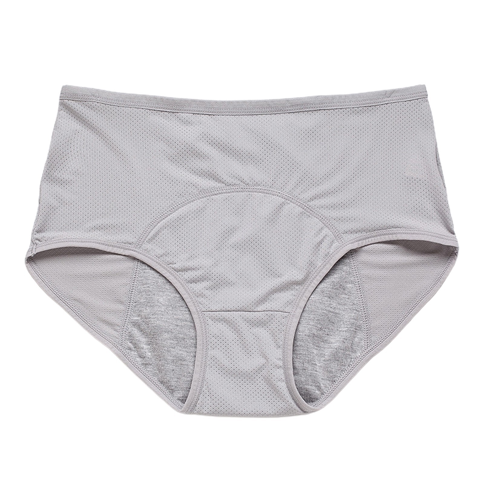 Women Plus Size High Waisted Aunt’s Sanitary Pants Underwear Physiological Pants