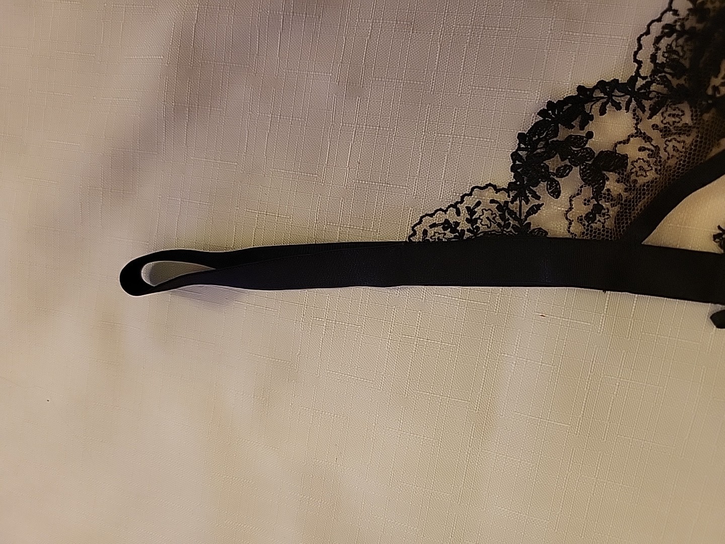 Honey Birdette Charlotta Thong Black Size XL RRP £55.00 Brand New With Tags