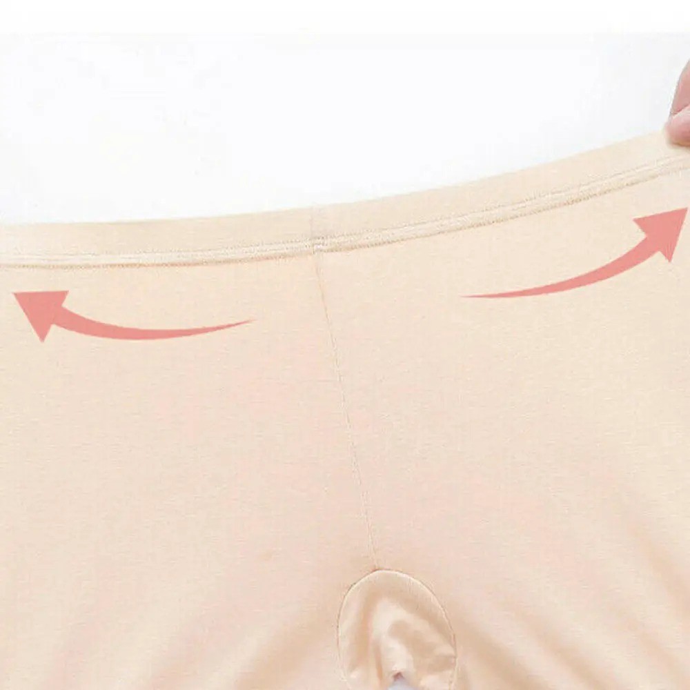 Ladies Safety Boxer Shorts Anti Chafing Long Leg Knickers High Waist Underwear