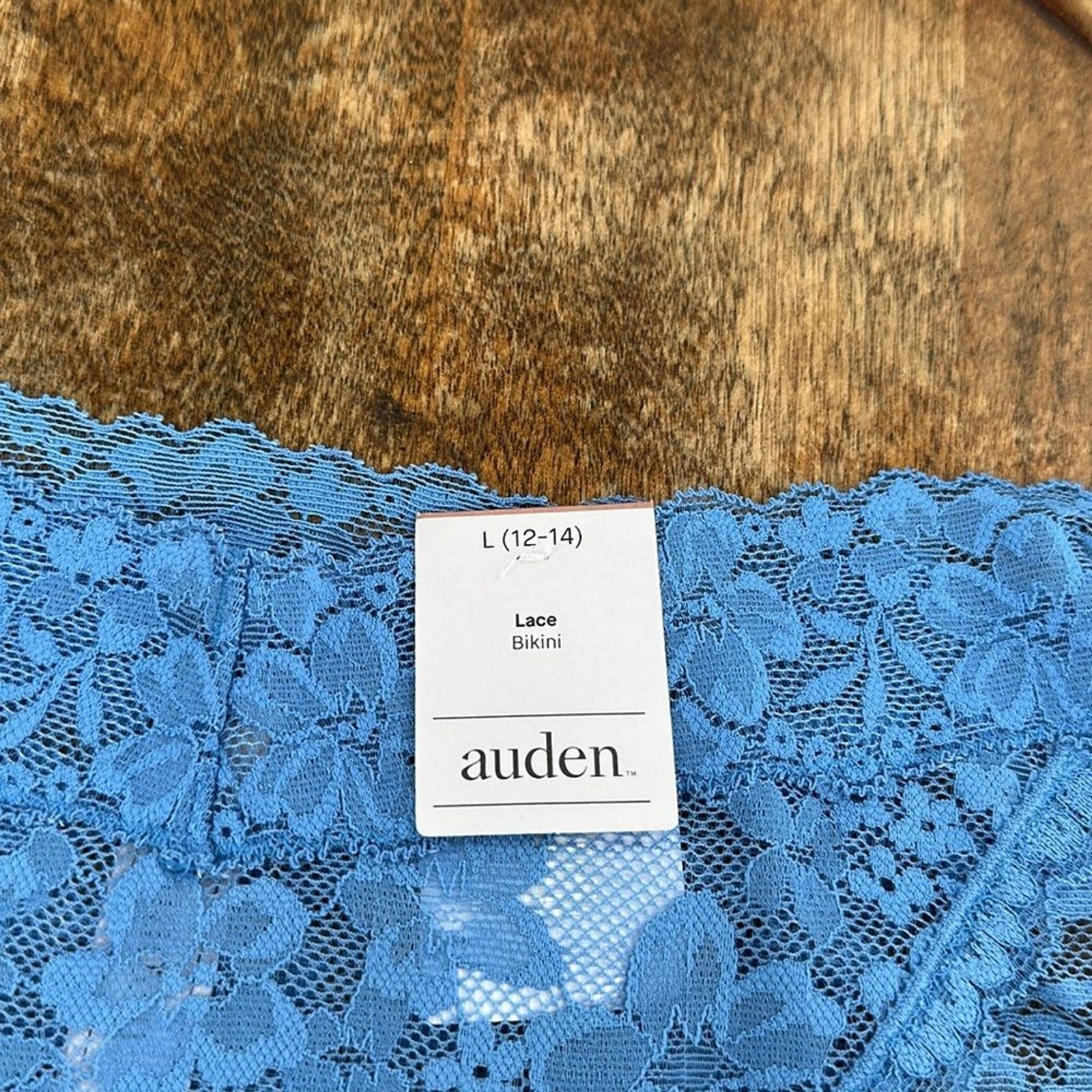 Auden Deal Worthy Underwear Wm Large (12-14) Variety 5 Pairs Bikini Granny Lace