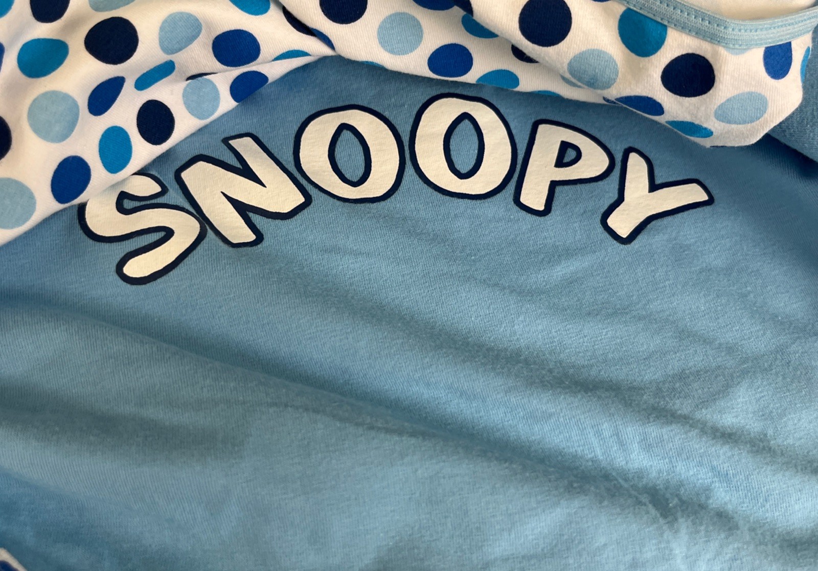 PEANUTS Snoopy 2 Pk Size 10 Blue & Single Size 8 Yellow/orange Panties