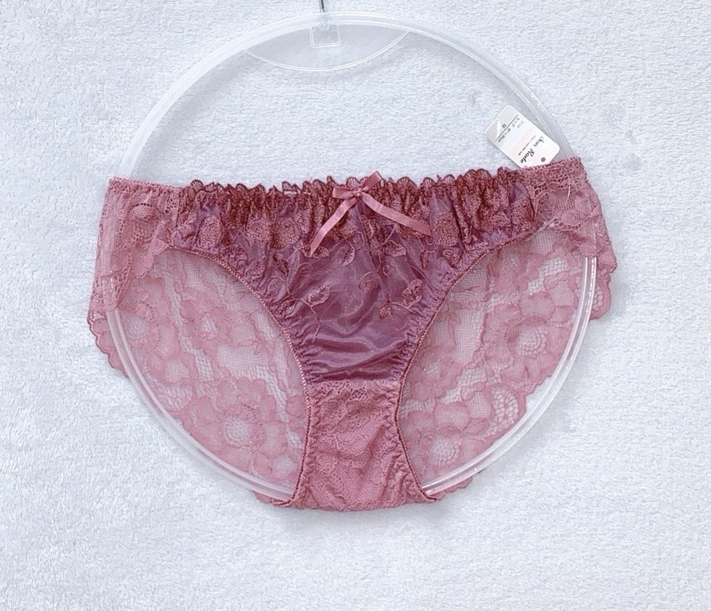 Free Shipping! US-S Japanese Brand Floral Embroidered Soft Lace Sexy Panties