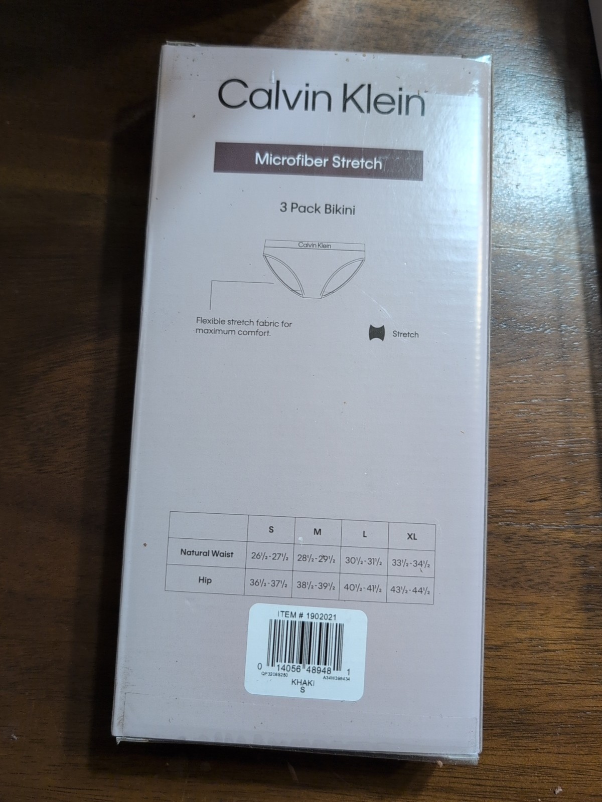 (3 Pack) Calvin Klein Bikini Panty (Grey, Black, and Pink ) FREE SHIPPING!!