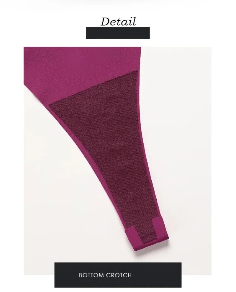 Sexy Women Seamless Ice Silk G String Thong Panties Plus Size S-XL Underwear