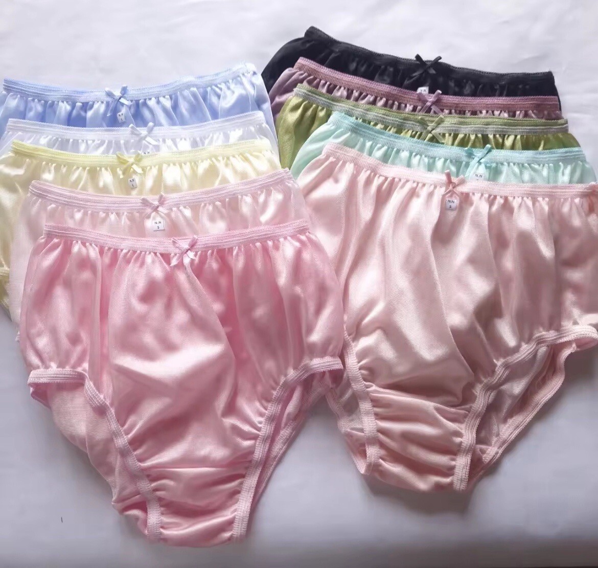 10x Nylon Briefs Women S Soft Quick Dry Panties Comfort Fit 24-28″ Waist