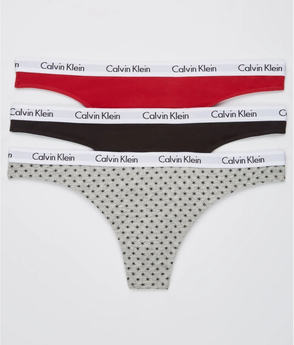 Calvin Klein Women’s Carousel Thong Panty 3 Pack – QD3587