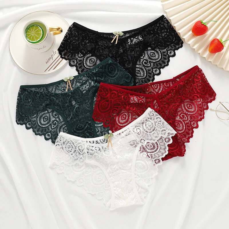 Women Sexy Lace Panties Knickers Lingerie Seamless Underwear G-string Briefs US.