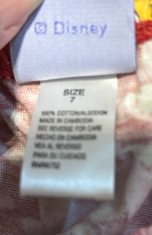 2 PairVintage Disney Winnie The Pooh Piglet Panties Hi Cut Women L7 Briefs Cottn