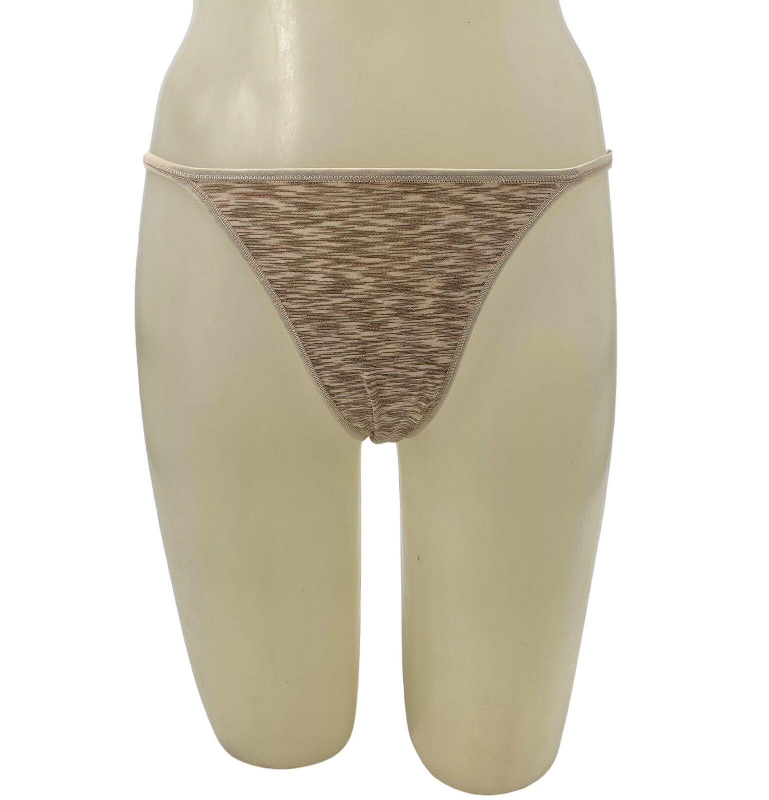 NWT VTG VICTORIA’S SECRET Retro Nostalgia Stripes STRING Bikini Panty M Y2k 90s