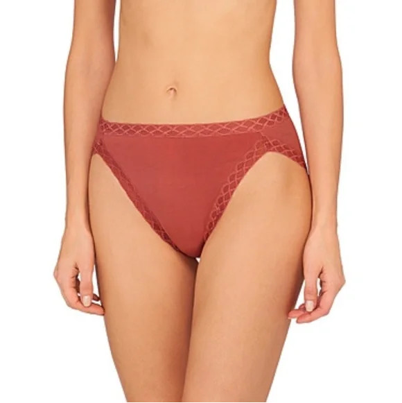 Natori Women’s Bliss French Cut Panty 152058 Sandy Rose Size S