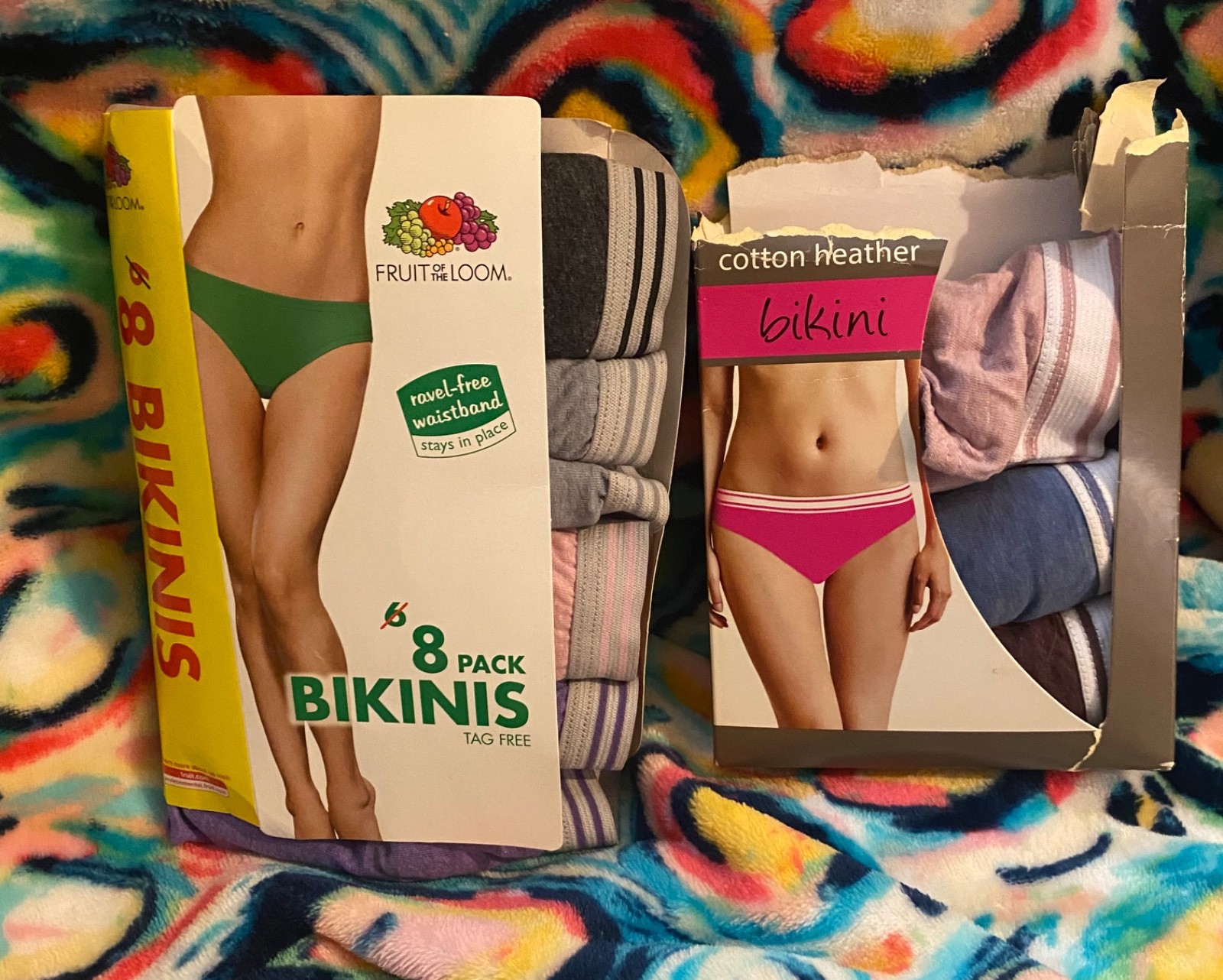 4 Hanes Women’s Bikini Panties 3 Wal-Mart NIP VTG szSmall 2015 RARE Panty