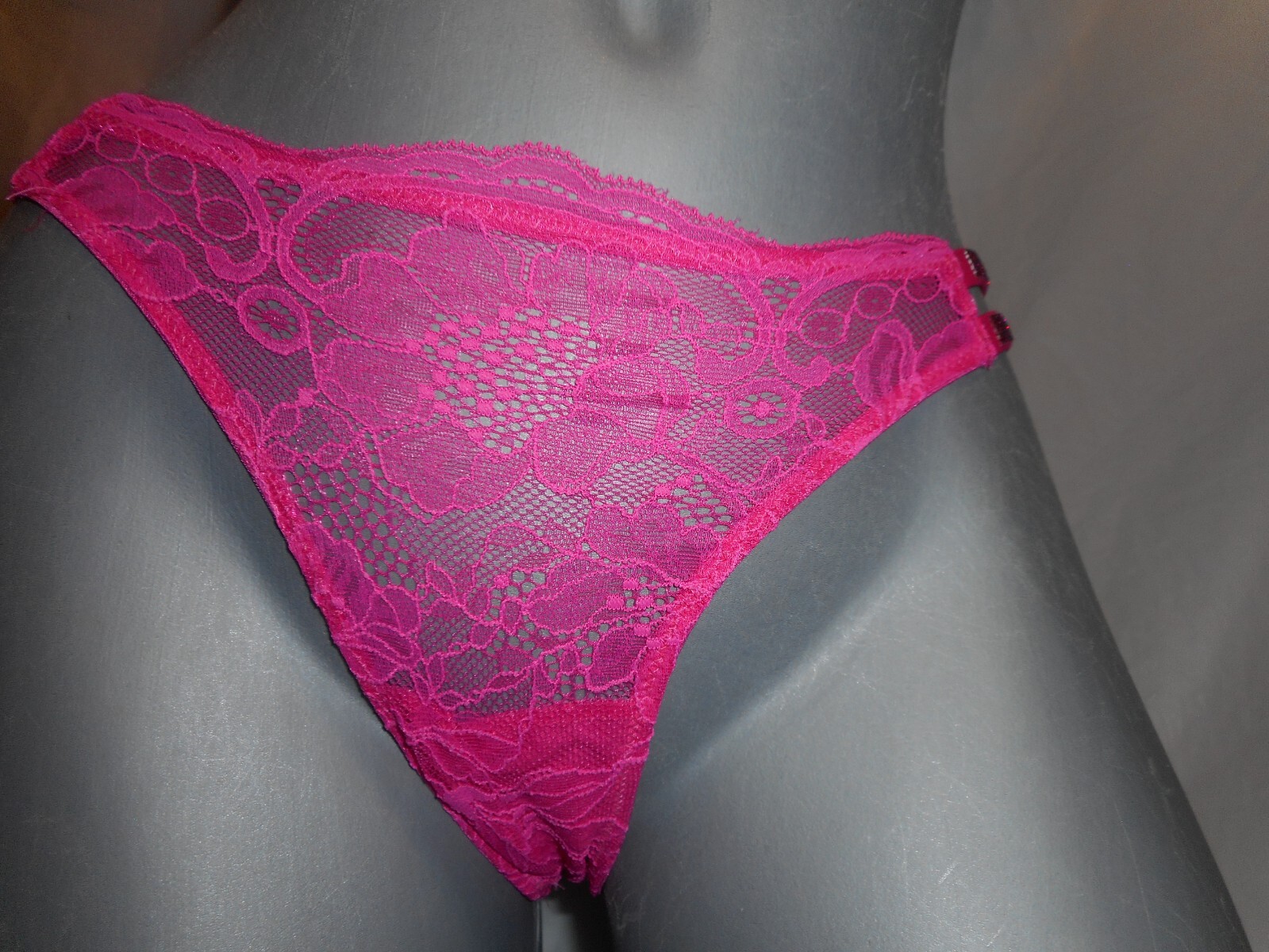 Victoria’s Secret Shine Strap Rhinestone Very Sexy Brazillian Slip Panty Xs/xp