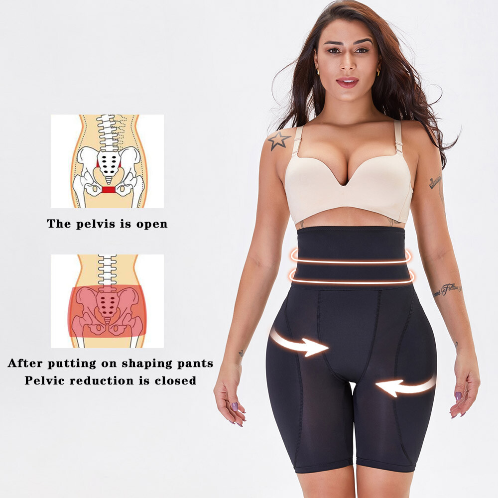 Women’s Breathable Padded Panties Butt Hip Enhancer Shaper Briefs Fake Buttocks