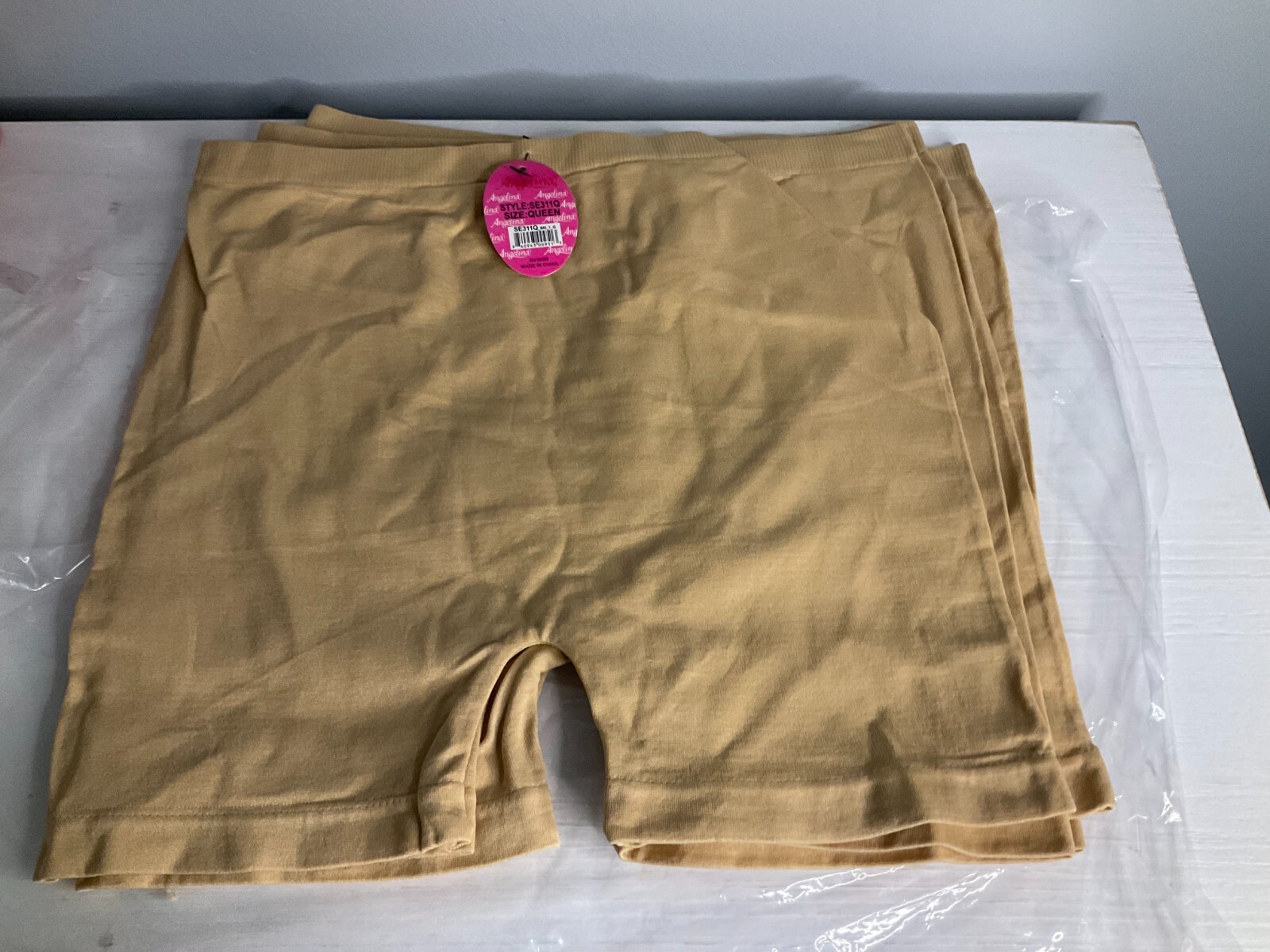 4 Pair Women’s Boxer Shorts queen nude color