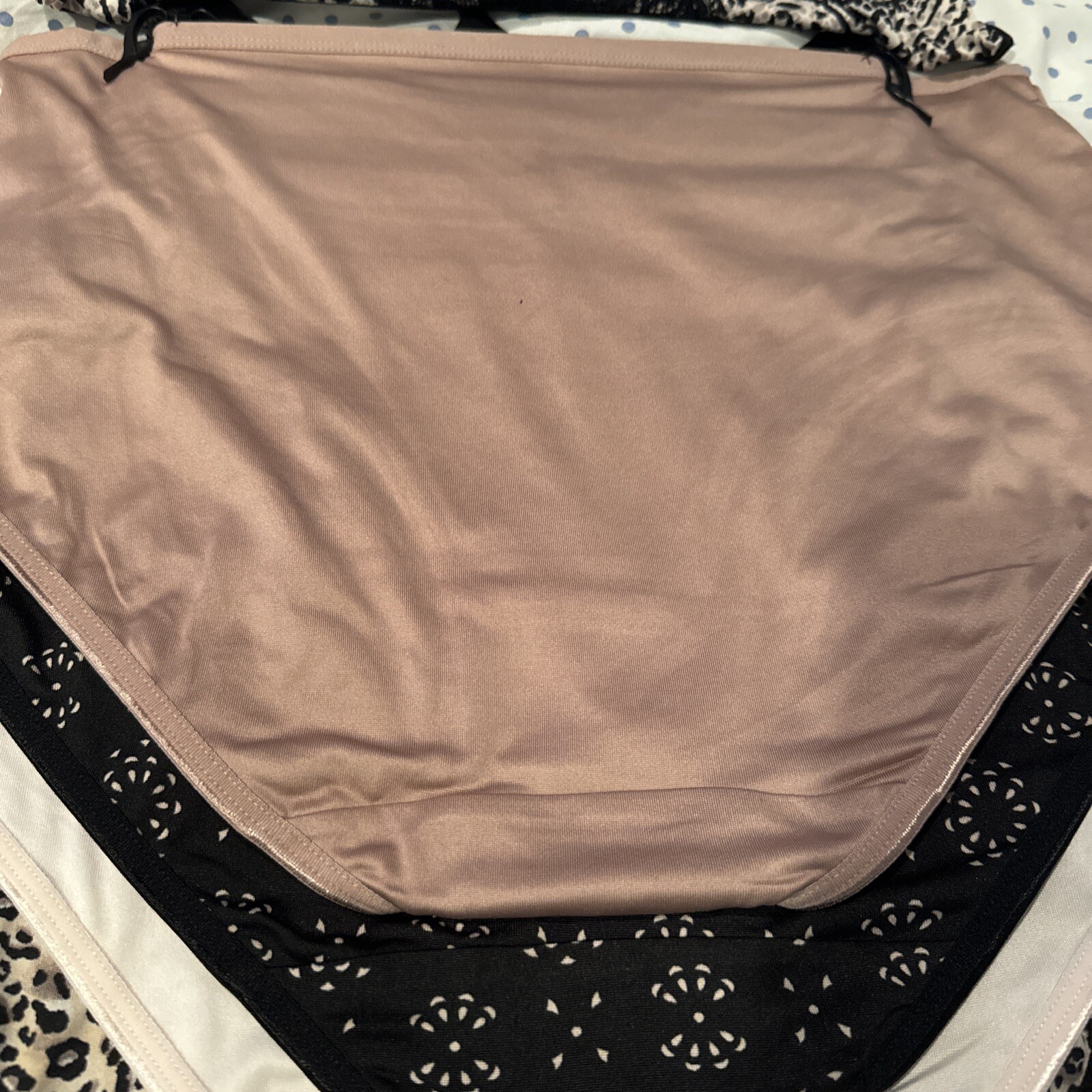 Plus Size Underwear 5 Pair Kathy Ireland Everyday Comfort Panties Briefs Plus 1X