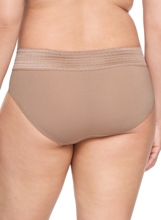 Warners Women’s Blissful Benefits Hipsters 3 Pack – Cotton w/ Lace Medium (8/10)