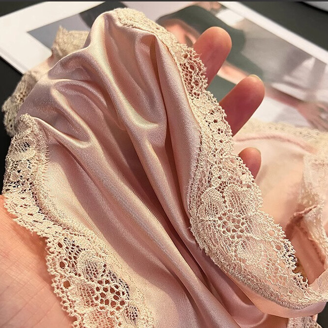 1/5 Pack Lot Womnes Sexy Satin Panties Lace Seamless Undies Lingeries Underwear