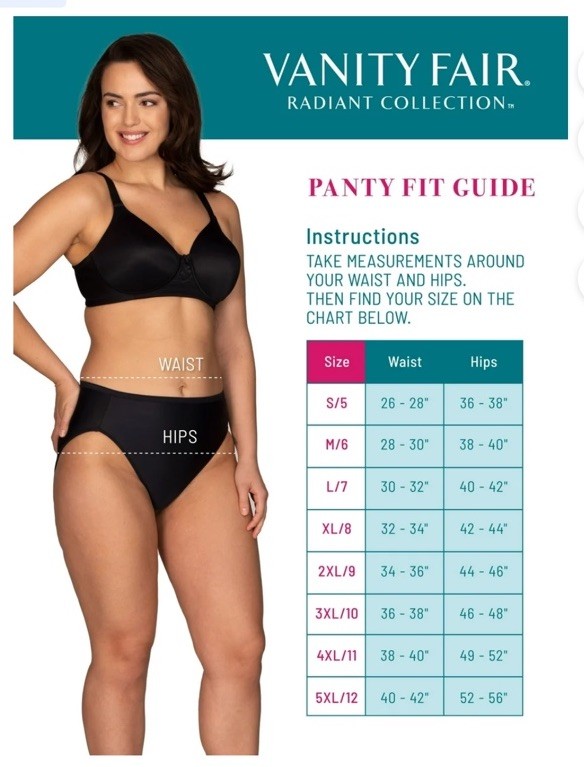 Vanity Fair Radiant 3-Pack HI-CUT SHAPERS light control Nylon 5X/12 – NWT