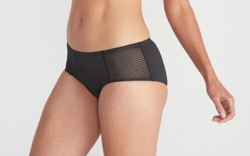 ExOfficio L76803 Women’s Black Modern Collection Hipster Panties Size XL