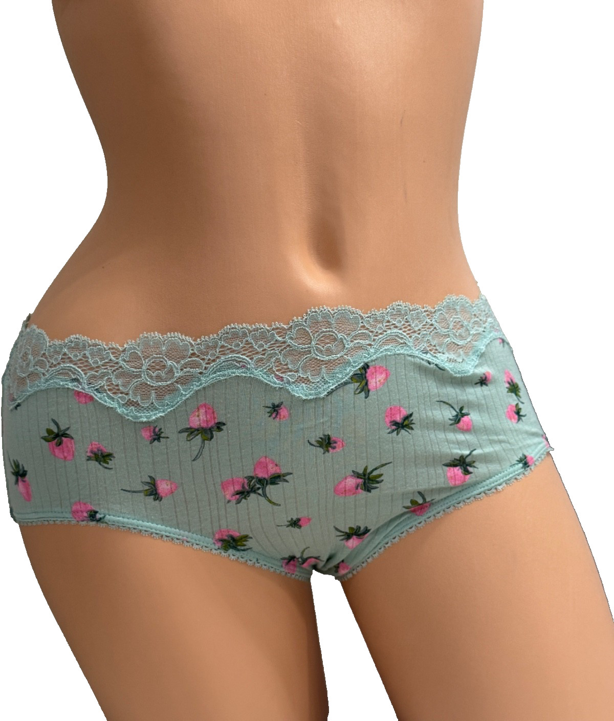 VICTORIA’S SECRET PANTIES MEDIUM RISE UNDERWEAR HIPHUGGER HIPSTER TURQUOISE MED