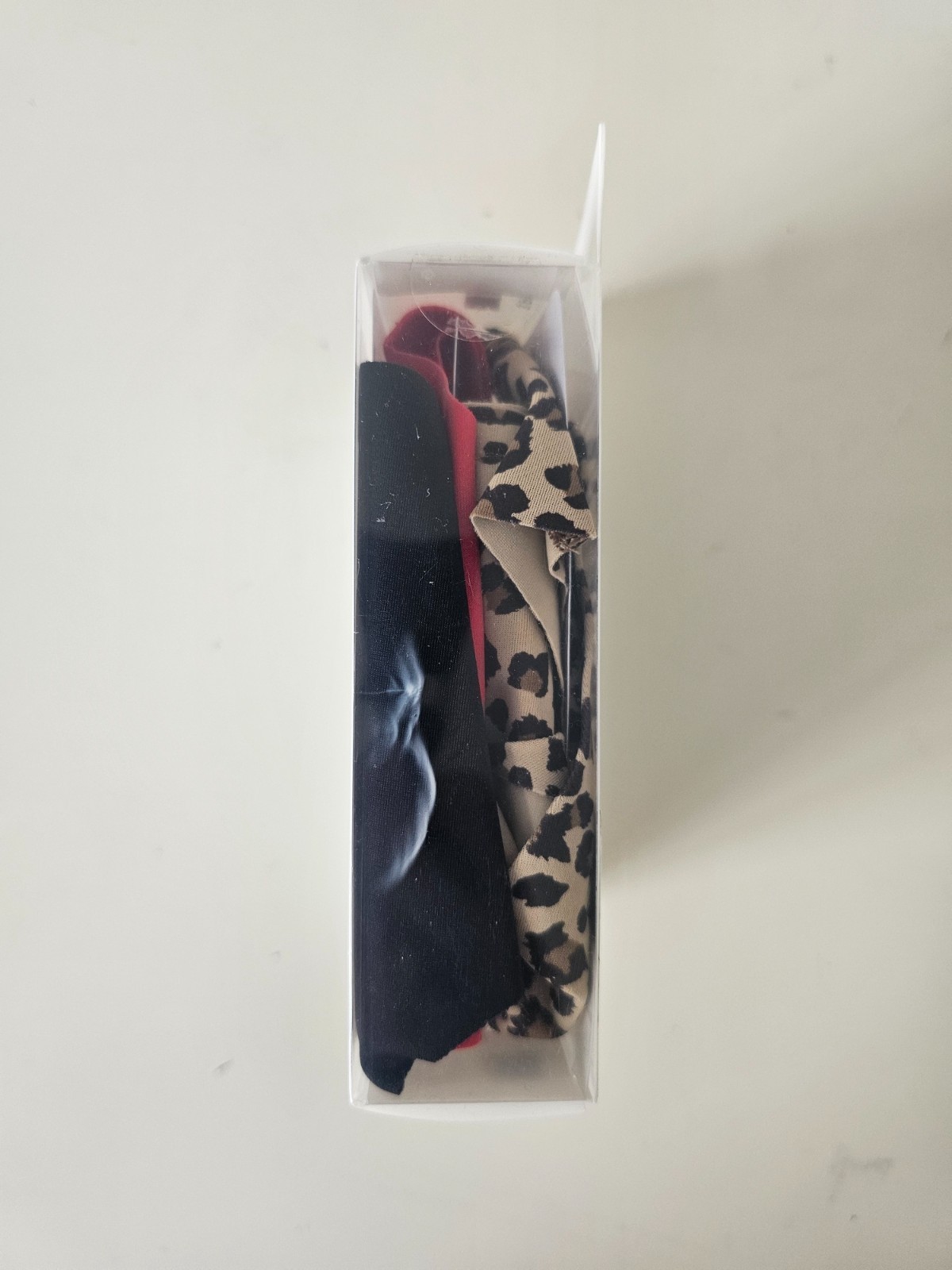 NWT LULULEMON Black Red Leopard Smooth & Invisible InvisiWear MR Thong 3 Pack S