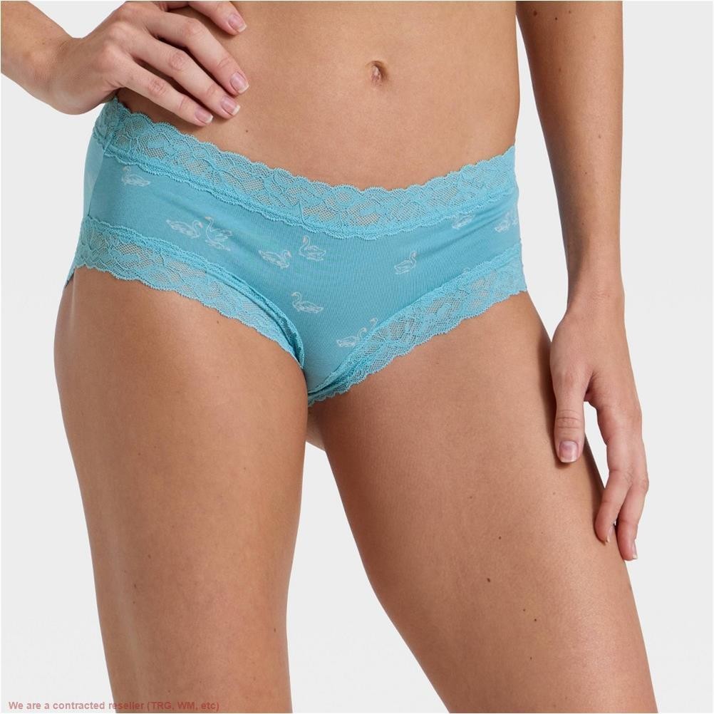 Women’s Cotton Blend Hipster Underwear with Lace XL *SEE DEAL!!!*