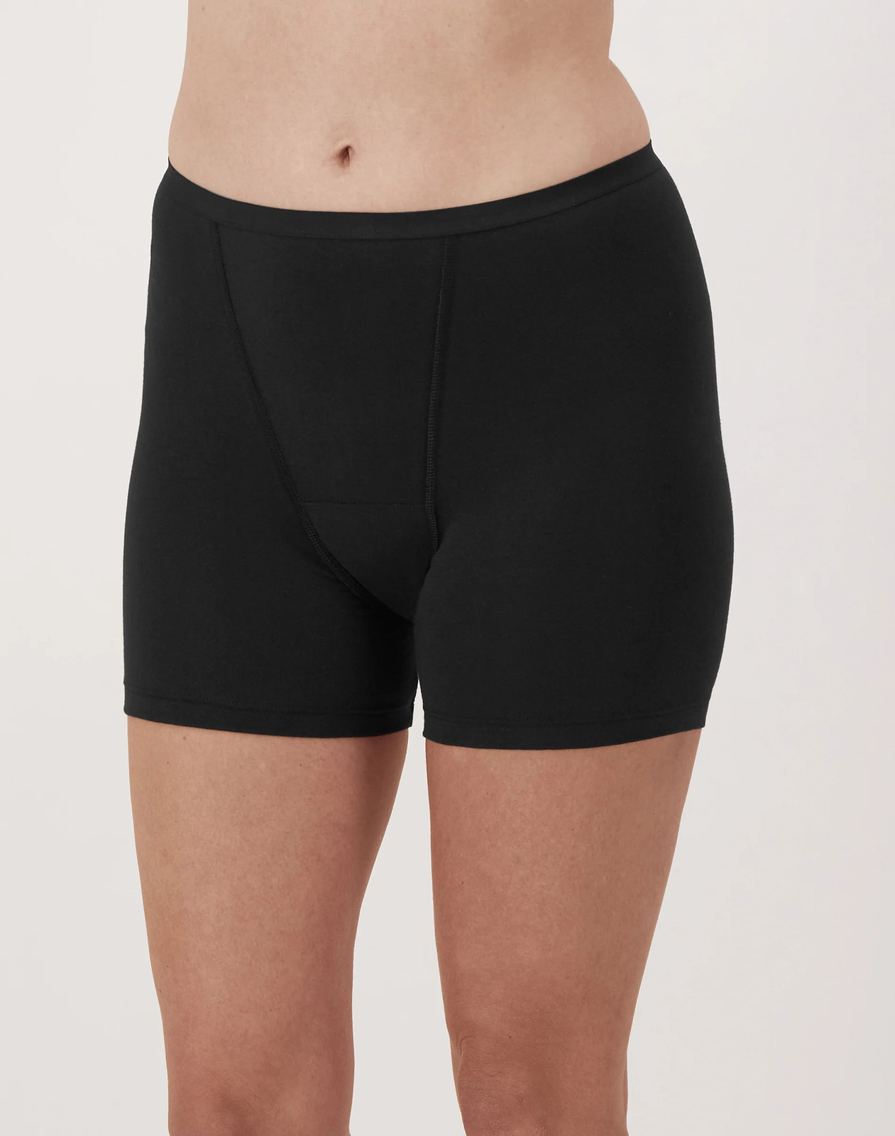 Hanes Comfort, Period. Women’s Boxer Brief Underwear, Super Leaks, 2-Pack