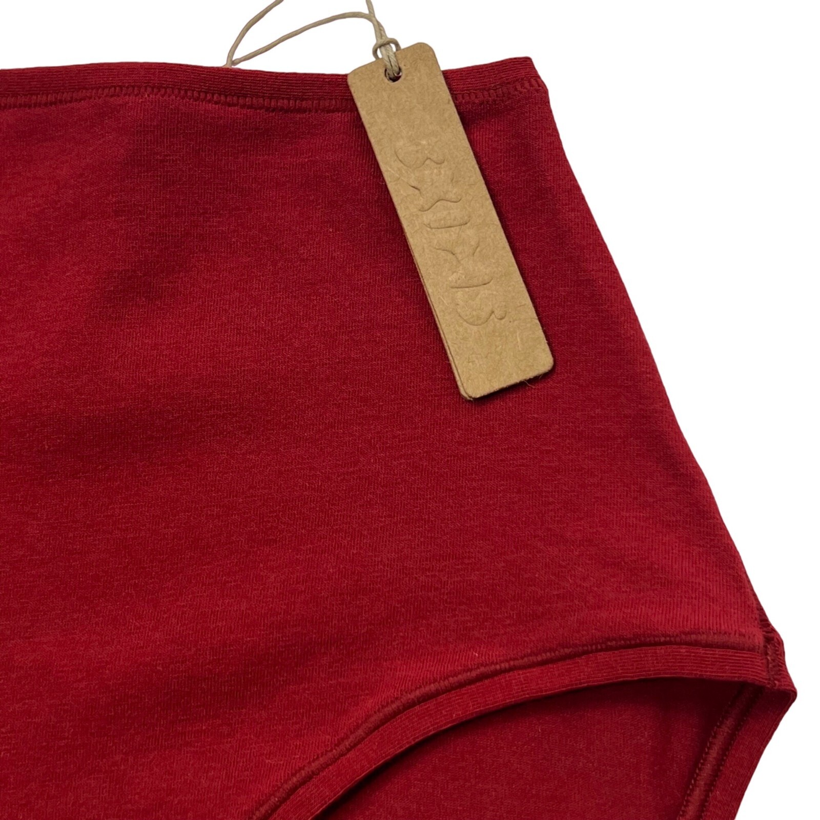 SKIMS Cotton Jersey Full Brief Brick Womens XXS