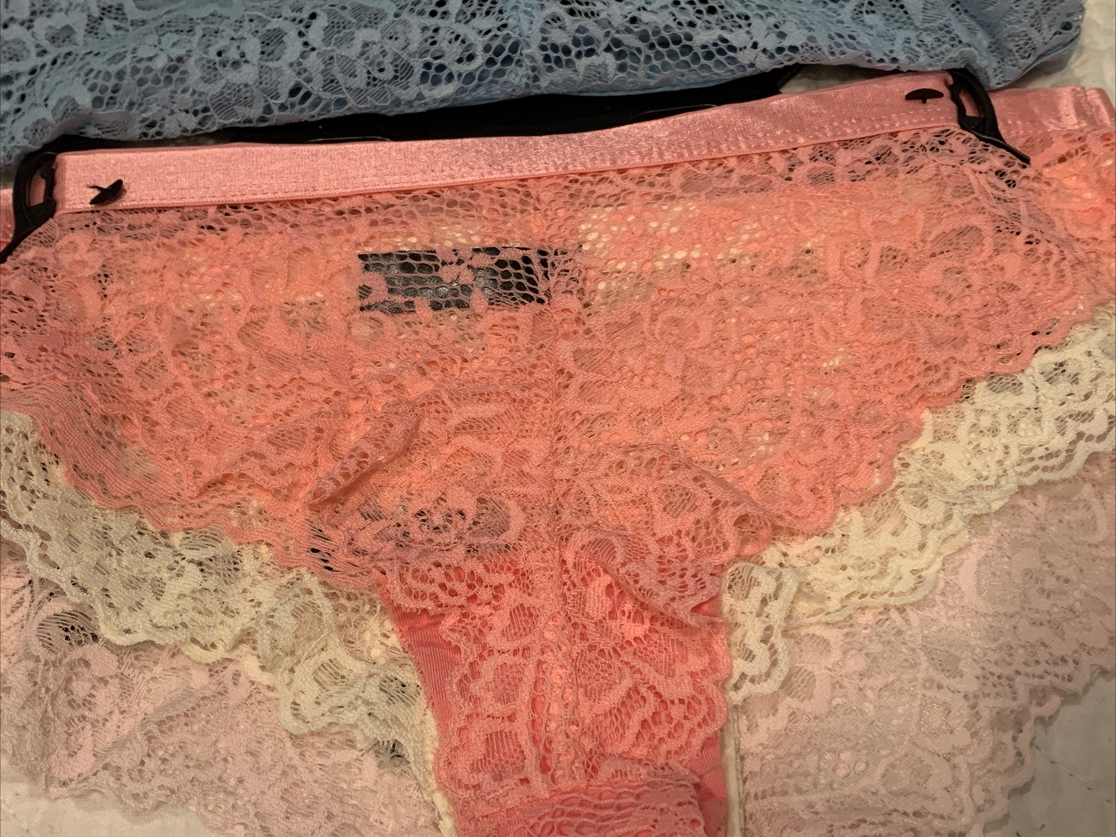 Nanette Lepore 5 Pack Bikini Lace Panties Set Size Large Underwear