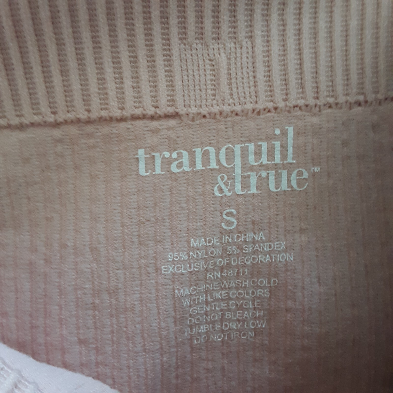Tranquil & True Womens Size S Hipsters Ribbed Seamless Pink Purple 3 Pack