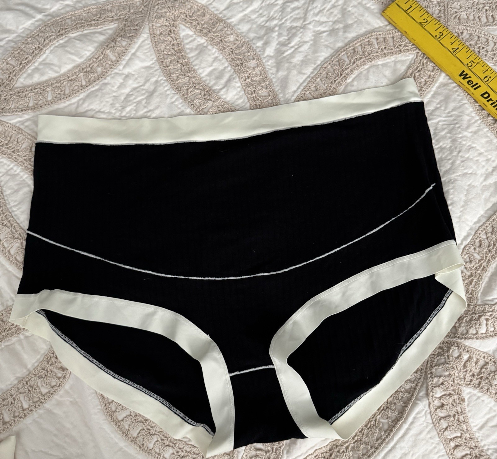 Women’s Size 5XL Panties USA Made, Soft Cotton Crotch, Ribbed Stretch 5 Panties