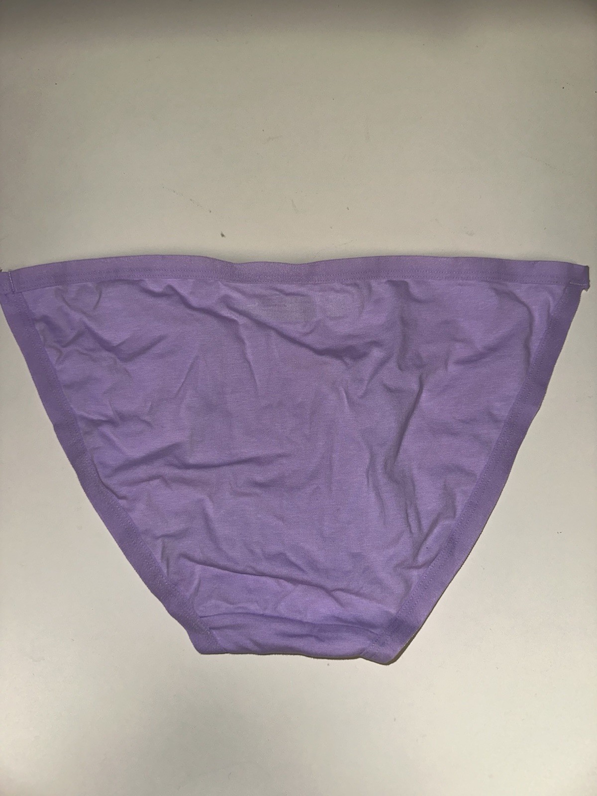 Women’s NOBO No Boundaries Cotton String Bikini MEDIUM Purple G1