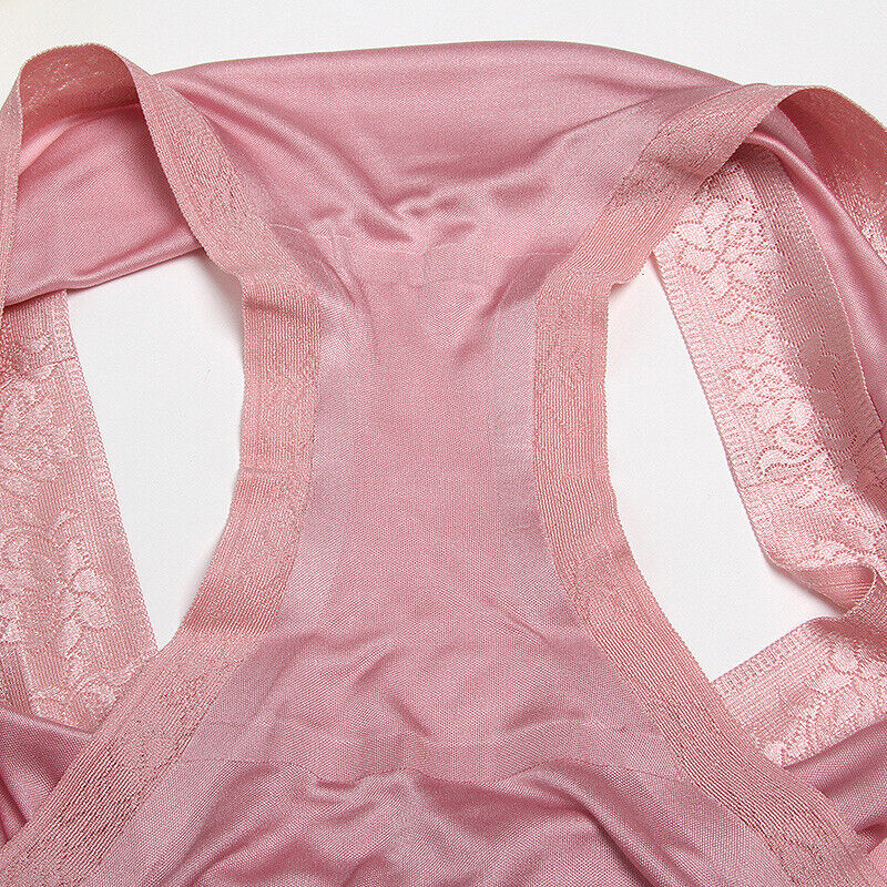 Female 100% Silk Seamless Underwear Hot Melt Weaving Silk Mid-waist Boxer Briefs