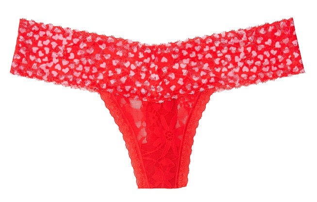 Victoria’s Secret 2019 Valentines The Lacie Thong Panty sz XL ~ You Pick Color